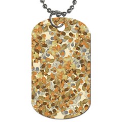 Leaves Autumm Dog Tag (one Side) by jumpercat