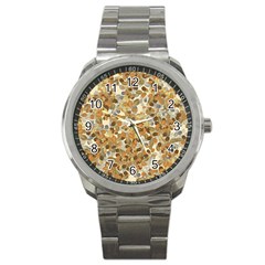 Leaves Autumm Sport Metal Watch by jumpercat