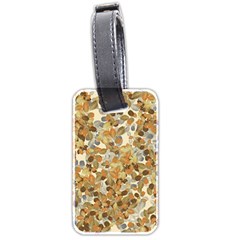 Leaves Autumm Luggage Tags (two Sides)