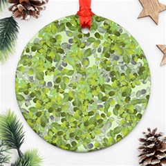 Leaves Fresh Ornament (round) by jumpercat