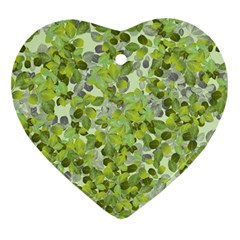 Leaves Fresh Ornament (heart) by jumpercat