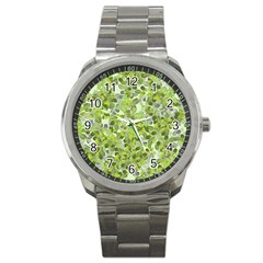 Leaves Fresh Sport Metal Watch by jumpercat