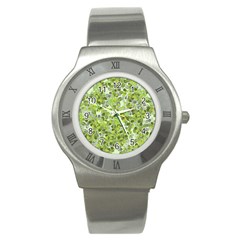 Leaves Fresh Stainless Steel Watch by jumpercat