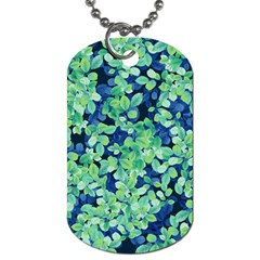 Moonlight On The Leaves Dog Tag (one Side) by jumpercat