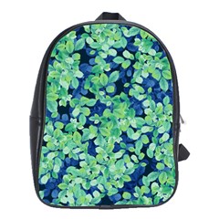 Moonlight On The Leaves School Bag (large) by jumpercat