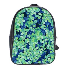 Moonlight On The Leaves School Bag (xl) by jumpercat