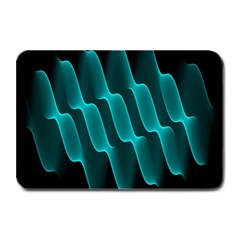 Background Light Glow Blue Green Plate Mats by Nexatart