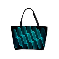 Background Light Glow Blue Green Shoulder Handbags by Nexatart