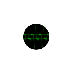 Background Signal Light Glow Green 1  Mini Magnets by Nexatart