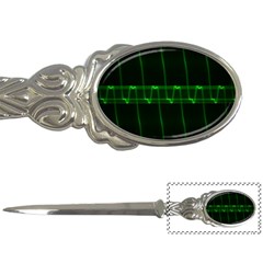 Background Signal Light Glow Green Letter Openers by Nexatart