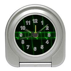 Background Signal Light Glow Green Travel Alarm Clocks