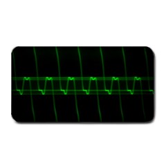 Background Signal Light Glow Green Medium Bar Mats by Nexatart