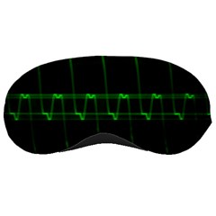 Background Signal Light Glow Green Sleeping Masks by Nexatart