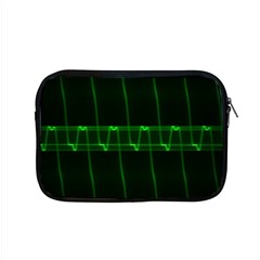 Background Signal Light Glow Green Apple Macbook Pro 15  Zipper Case by Nexatart