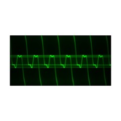 Background Signal Light Glow Green Yoga Headband by Nexatart