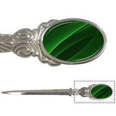 Background Light Glow Green Letter Openers by Nexatart