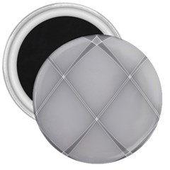 Background Light Glow White Grey 3  Magnets by Nexatart