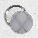 Background Light Glow White Grey 2.25  Handbag Mirrors Front