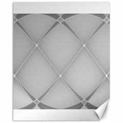 Background Light Glow White Grey Canvas 16  X 20   by Nexatart