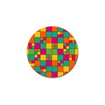 Abstract Background Abstract Golf Ball Marker Front