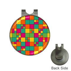 Abstract Background Abstract Hat Clips With Golf Markers by Nexatart