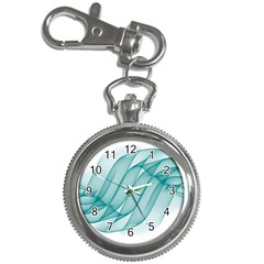 Background Light Glow Blue Key Chain Watches by Nexatart