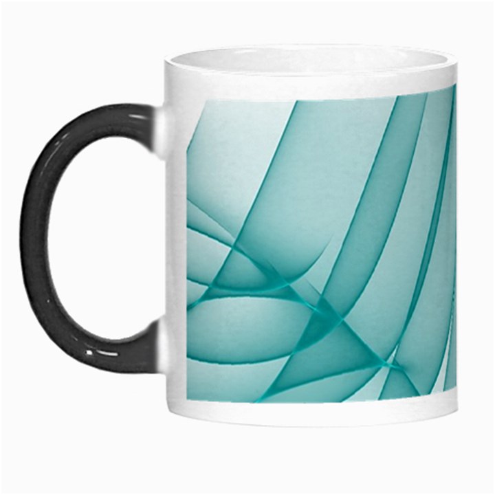 Background Light Glow Blue Morph Mugs