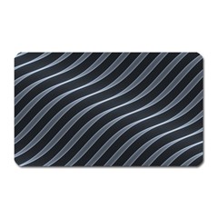 Metal Steel Stripped Creative Magnet (rectangular) by Nexatart