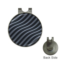 Metal Steel Stripped Creative Hat Clips With Golf Markers by Nexatart