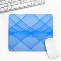 Background Light Glow Blue Large Mousepads by Nexatart