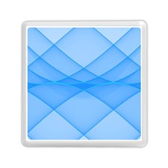 Background Light Glow Blue Memory Card Reader (square)  by Nexatart