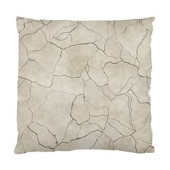 Background Wall Marble Cracks Standard Cushion Case (one Side) by Nexatart