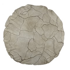 Background Wall Marble Cracks Large 18  Premium Flano Round Cushions by Nexatart