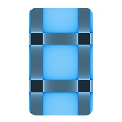 Wall Blue Steel Light Creative Memory Card Reader by Nexatart