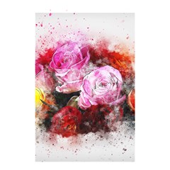 Flowers Roses Wedding Bouquet Art Shower Curtain 48  X 72  (small)  by Nexatart