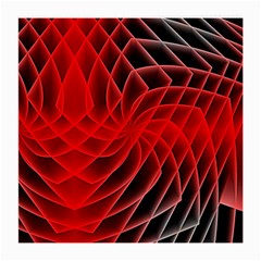 Abstract Red Art Background Digital Medium Glasses Cloth by Nexatart