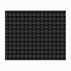 Background Weaving Black Metal Small Glasses Cloth (2-side) by Nexatart