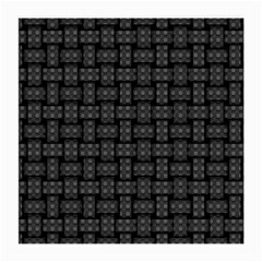 Background Weaving Black Metal Medium Glasses Cloth (2-side) by Nexatart