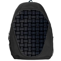 Background Weaving Black Metal Backpack Bag by Nexatart