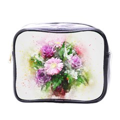 Flowers Roses Bouquet Art Nature Mini Toiletries Bags by Nexatart