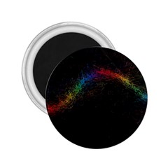 Background Light Glow Lines Colors 2.25  Magnets