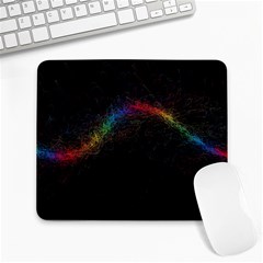 Background Light Glow Lines Colors Large Mousepads