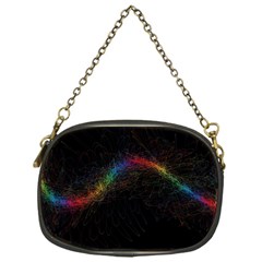 Background Light Glow Lines Colors Chain Purses (one Side)  by Nexatart