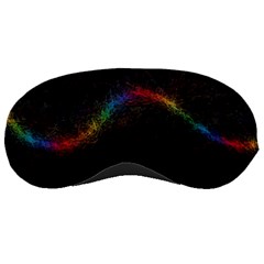 Background Light Glow Lines Colors Sleeping Masks