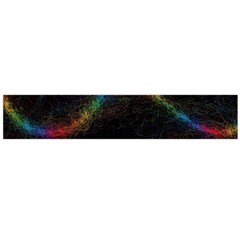 Background Light Glow Lines Colors Large Flano Scarf 