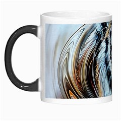 Tiger Animal Art Swirl Decorative Morph Mugs by Nexatart