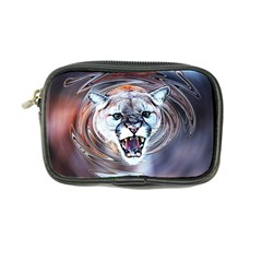 Cougar Animal Art Swirl Decorative Coin Purse by Nexatart