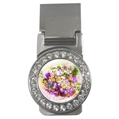 Flowers Bouquet Art Nature Money Clips (cz)  by Nexatart