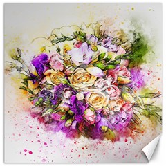 Flowers Bouquet Art Nature Canvas 20  X 20   by Nexatart