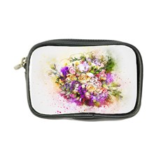 Flowers Bouquet Art Nature Coin Purse by Nexatart